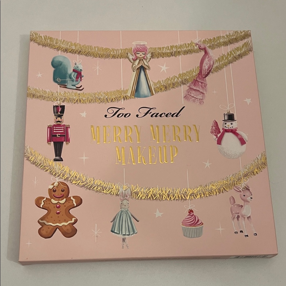 Too Faced Festive Makeup Collection in Pink and Gold